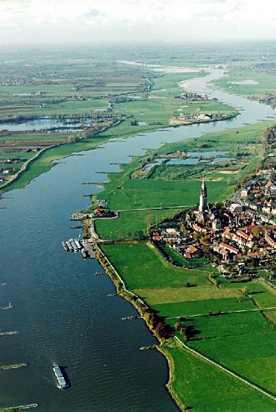 River landscape Netherlands