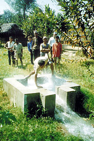 Groundwater irrigation Nepal