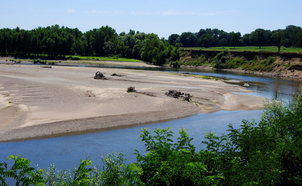 Allier river bend